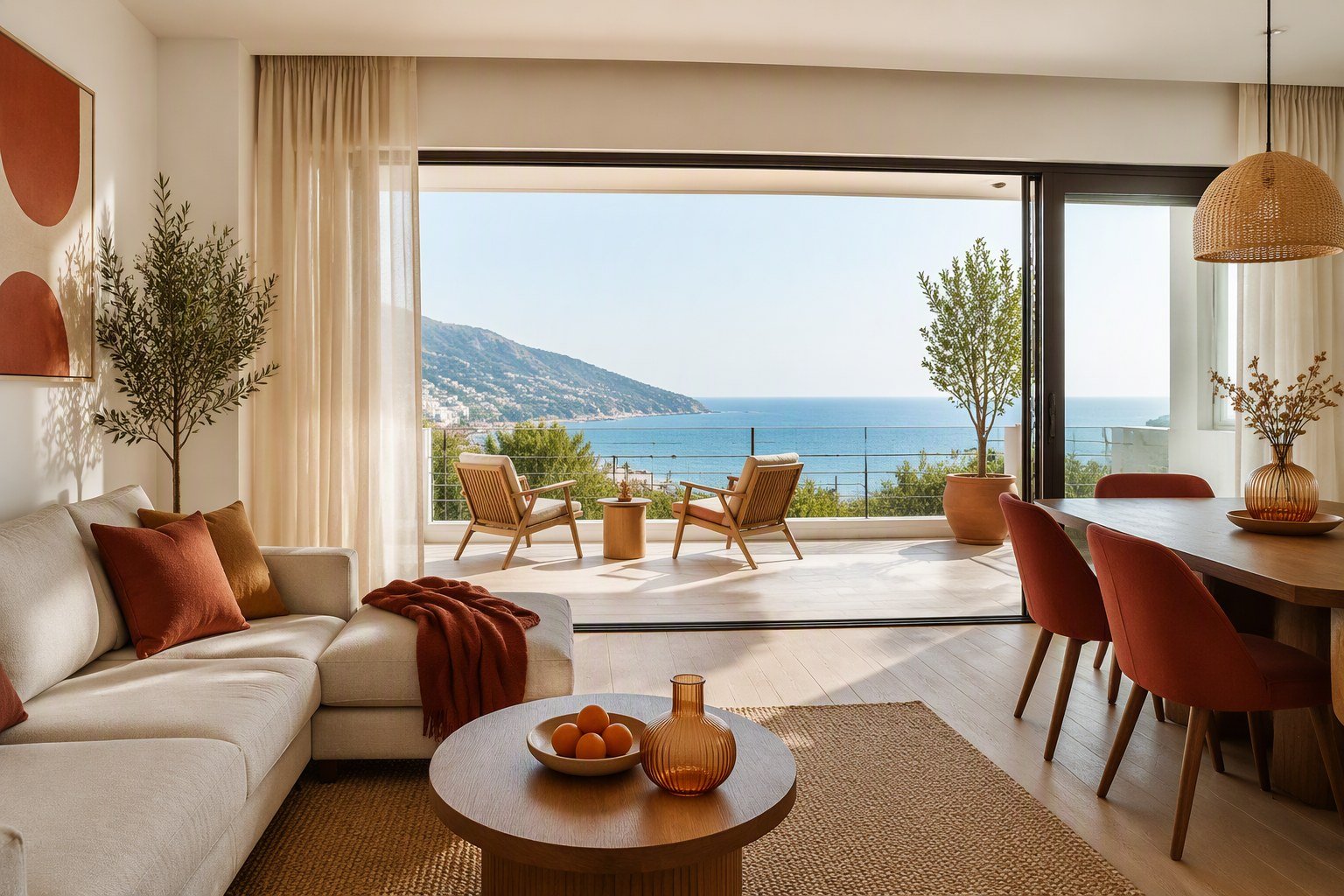 Seafront property in Albania for a residence permit